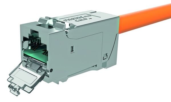 PROTEC.net Keystone Modul designf&auml;hig PNKM Cat6A-ISO 1xRJ45s AWG22-24