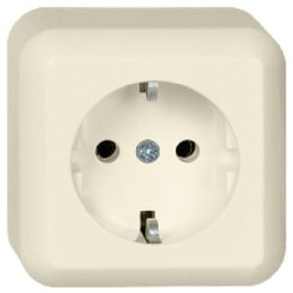 ELSO AP-Steckdose 395000 16A CONTURA perlwei&szlig;
