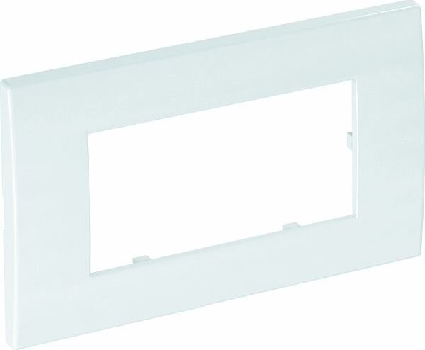 OBO Abdeckrahmen AR45-F2 RW Modul 45 2fach reinweiss