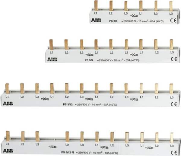 ABB Phasenschiene PS3/6 3polig 6Module