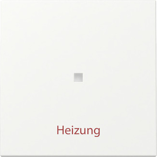 GIRA Wippe Kontrollf.+Heizung Ein/Aus System 55 Reinwei&szlig; seidenmatt