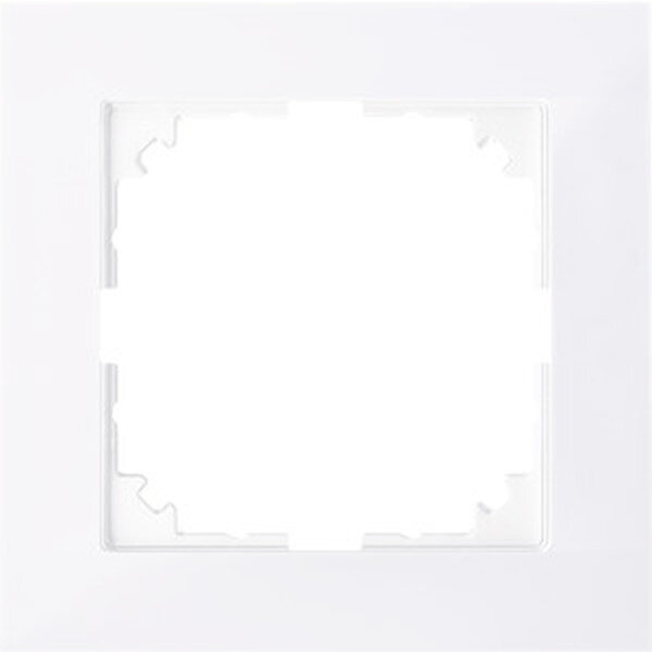 MERTEN M-Pure-Rahmen MEG40103625 M-Pure 1fach aktivwei&szlig; M-Pure
