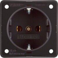 BERKER Steckdose SCHUKO 941852501 braun matt
