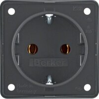 BERKER Steckdose SCHUKO 947782505 anthrazit matt