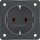 BERKER Steckdose SCHUKO 947782505 anthrazit matt