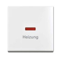 BUSCH-JAEGER Wippe 1789 H-914 Kalotte rot Heizung...