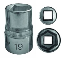 PROT Steckschlüssel-Einsatz PSSL19 1/2Z 6-kt 19mm