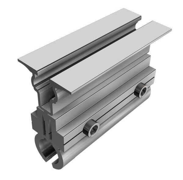 SL RACK Blechfalzklemme f. Stehfalz m. Wulst (18mm / horizontal)