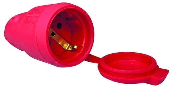 PROT Gummikupplung PGKR44 rot IP44 16A