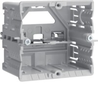 HAGER TEHALIT Geräteeinbaudose C-Profil HxB 50x65 grau