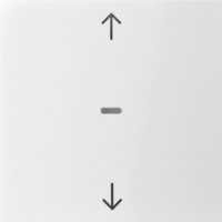 BERKER Abdeckung 80961289 f. Tastm. 1fach S.1/B.x pw