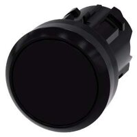 SIEMENS Drucktaster 22mm rund schwarz