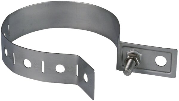 DEHN Regenrohrschelle 423029 NIRO 10,5mm 60-150mm