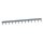 LEGRAND Stiftkammschiene 1polig + N 298329 13TE 16qmm