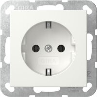 GIRA Steckdose SCHUKO 418827 System 55 Reinweiß...