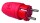 PROT Gummistecker PGSR44 rot IP44 16A