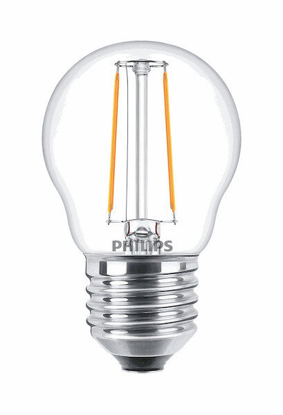 PHILIPS LED-Leuchtmittel CorePro LEDLusterND2-25W P45 E27 827 CLG