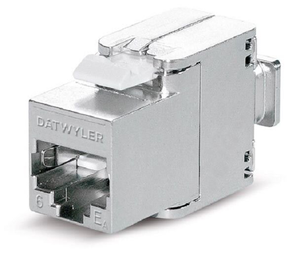 DAETWYLER Modul Keystone Cat.6/ClassEA KS-TS 1/8 Slim Modul 1xRJ45 toolless