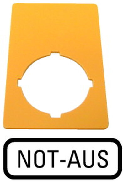EATON Not-Aus-Schild M22-XZK-D99