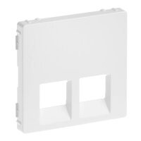 LEGRAND Abdeckplatte Vlife RJ11/RJ45 2F