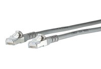 METZ CONNECT Patchkabel Cat.6A AWG 26 0,3m grau
