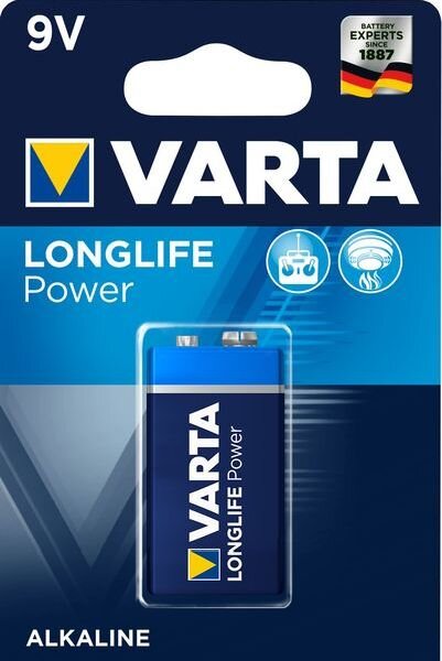 VARTA Batterie Longlife Power 1 Blis. 9V E Block (MHD)