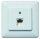 1PROT Anschlussdose PUAE 1xRJ45 8(8) AP rw