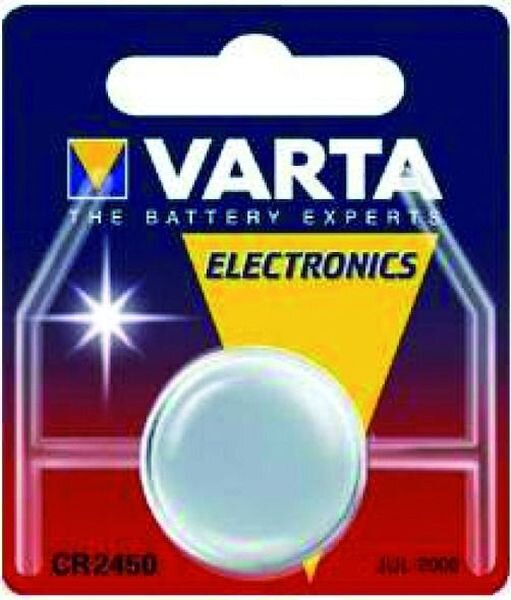 VARTA Knopfzelle 06450 ELECTRONICS 1Blister CR 2450 (MHD)