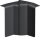 HAGER TEHALIT Inneneck SL200804 RAL9011 VDI graphitschwarz