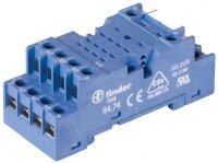 FINDER Relaisfassung 94.74 blau