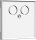 HomeWay Zentralplatte HW-ZTVRWG55V1 TV 55x55