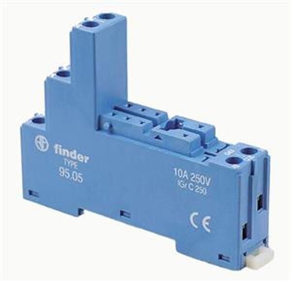 FINDER Relaisfassung 95.05 blau