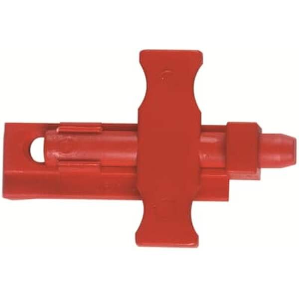 Striebel &amp; John T&uuml;r-Riegel ZX464 rot f&uuml;r Doppelt&uuml;ren