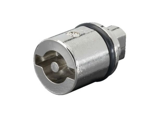 RITTAL Verschlusseinsatz Zinkdruckguss L27mm mit Doppelbart 3mm