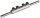 DEHN Verbindungsmuffe 385213 Al f. Rd 8mm m. 4 Schrauben M6x8m