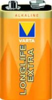 VARTA Batterie 04122 Longlife Extra 9V E Block (MHD)