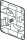 CABLOFIL Befestigungsrahmen CM091937 Plexo IBP80