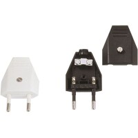 BACHMANN Stecker 900.003 Schraubanschluss weiss