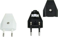 BACHMANN Stecker 900.002 Schraubanschluss schwarz