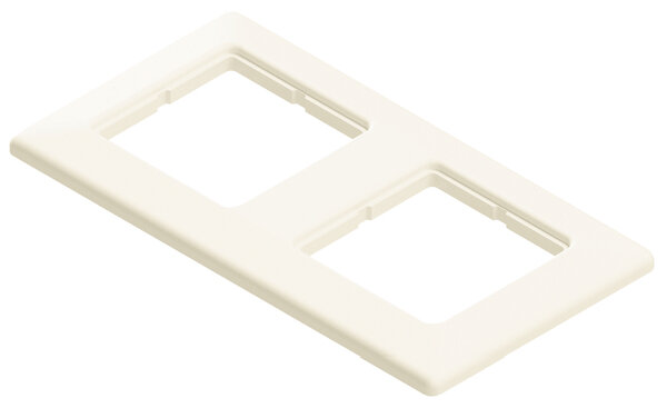 PROTEC.net Abdeckrahmen PNABRW2 150x80 2-fach 9010