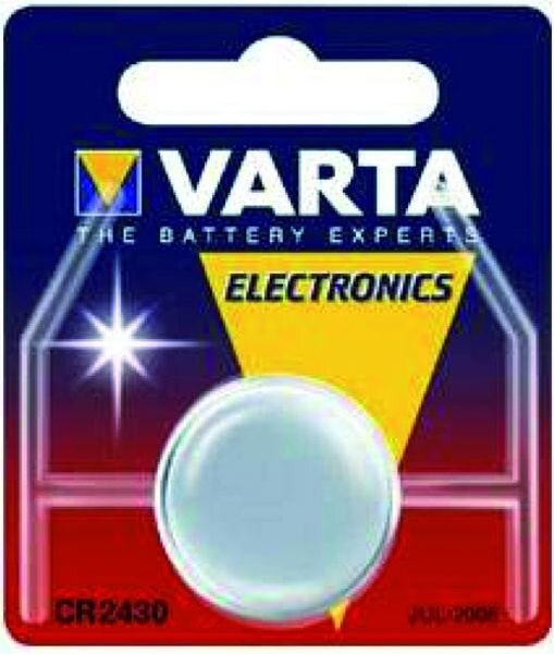 VARTA Batterie CR 2430 06430 ELECTRONICS 1Blister (MHD)