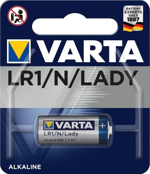 VARTA Batterie 04001 LR1 1Blister Lady (MHD)