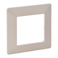 LEGRAND Rahmen VLIFE 1fach mandelweiss