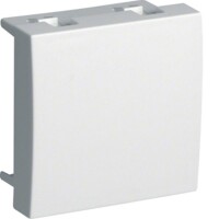 HAGER TEHALIT Blindblende 2M RAL9010 reinweiss 45x45mm