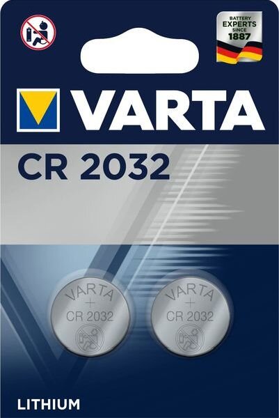 VARTA Knopfzelle 06032 ELECTRONICS 2Blister CR 2032 (MHD)