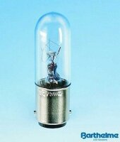 BARTHELME Röhrenlampe RL 16x54mm BA15d 220-260V 6-10W