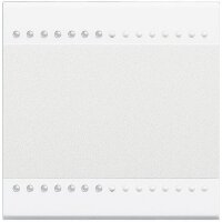 LEGRAND (BTicino) Wippe neutral N4911M2N 2mod weiss