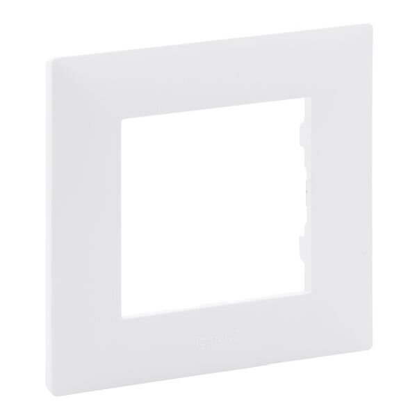 LEGRAND Rahmen 864171 Niloe Step 1fach ultrawei&szlig;