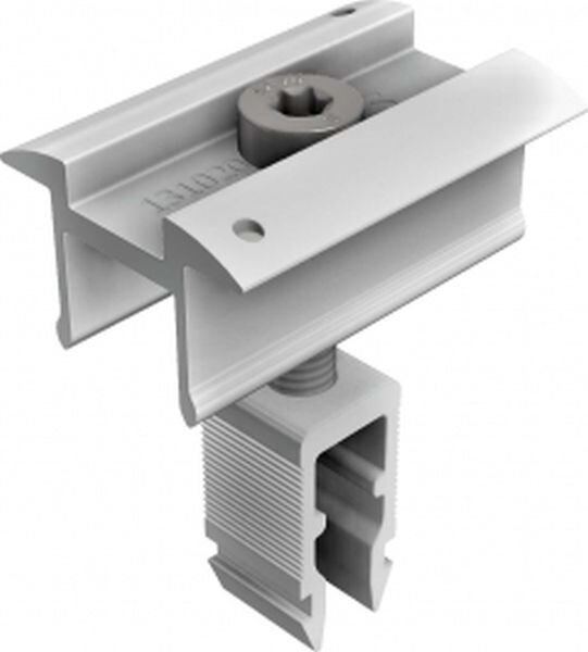 Schletter Solar Mittelklemme ProLine RapidPro 30-47 mm Alu Blank
