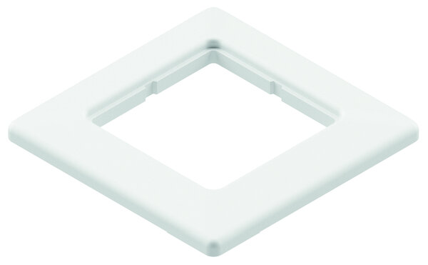 PROTEC.net Abdeckrahmen PNABRRW1 80x80 1-fach 9016